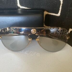 Versace Aviator Shields.
